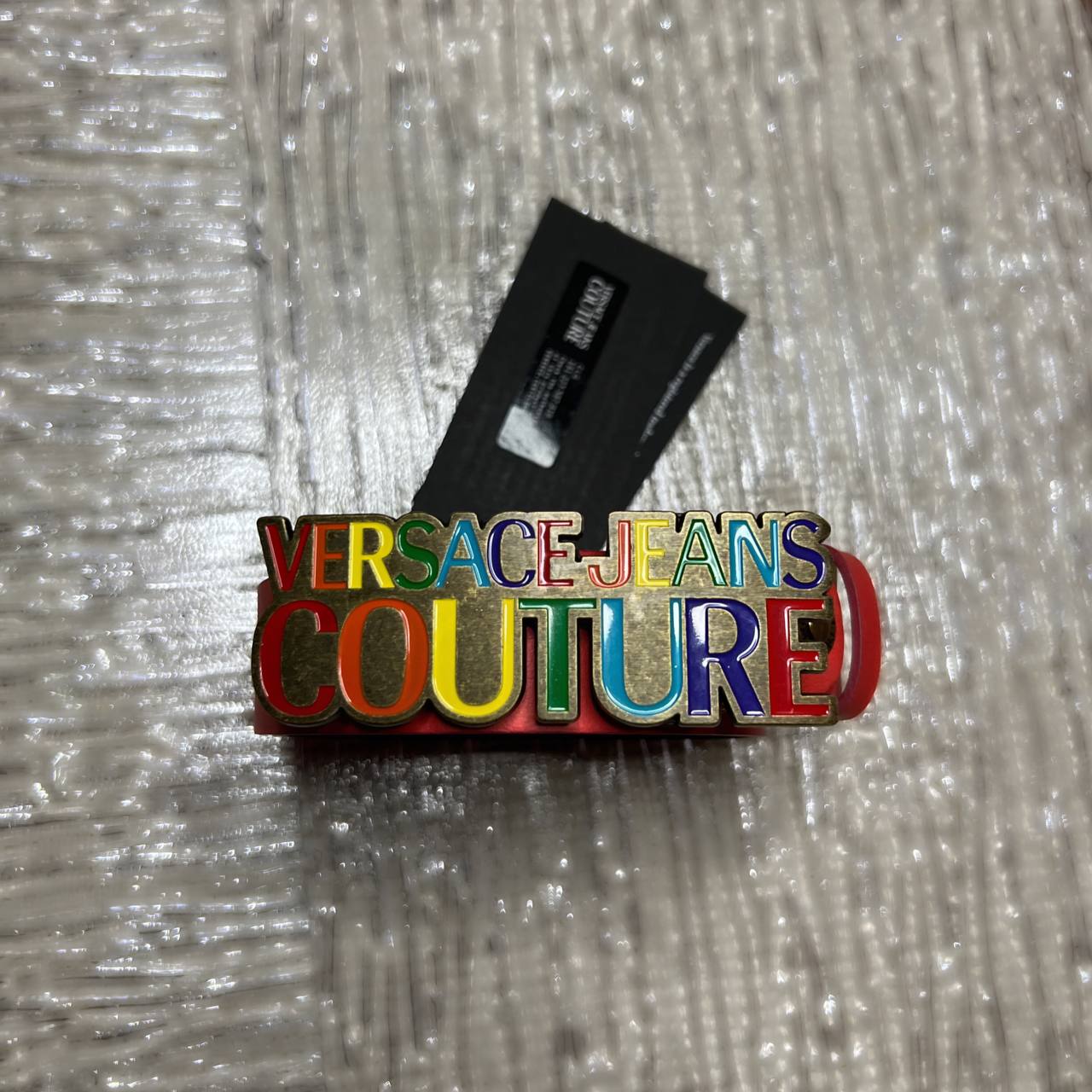 Versace Couture Rainbow Belt