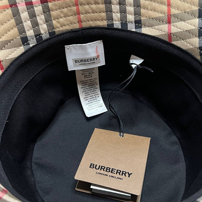 Burberry Bucket trama tartan