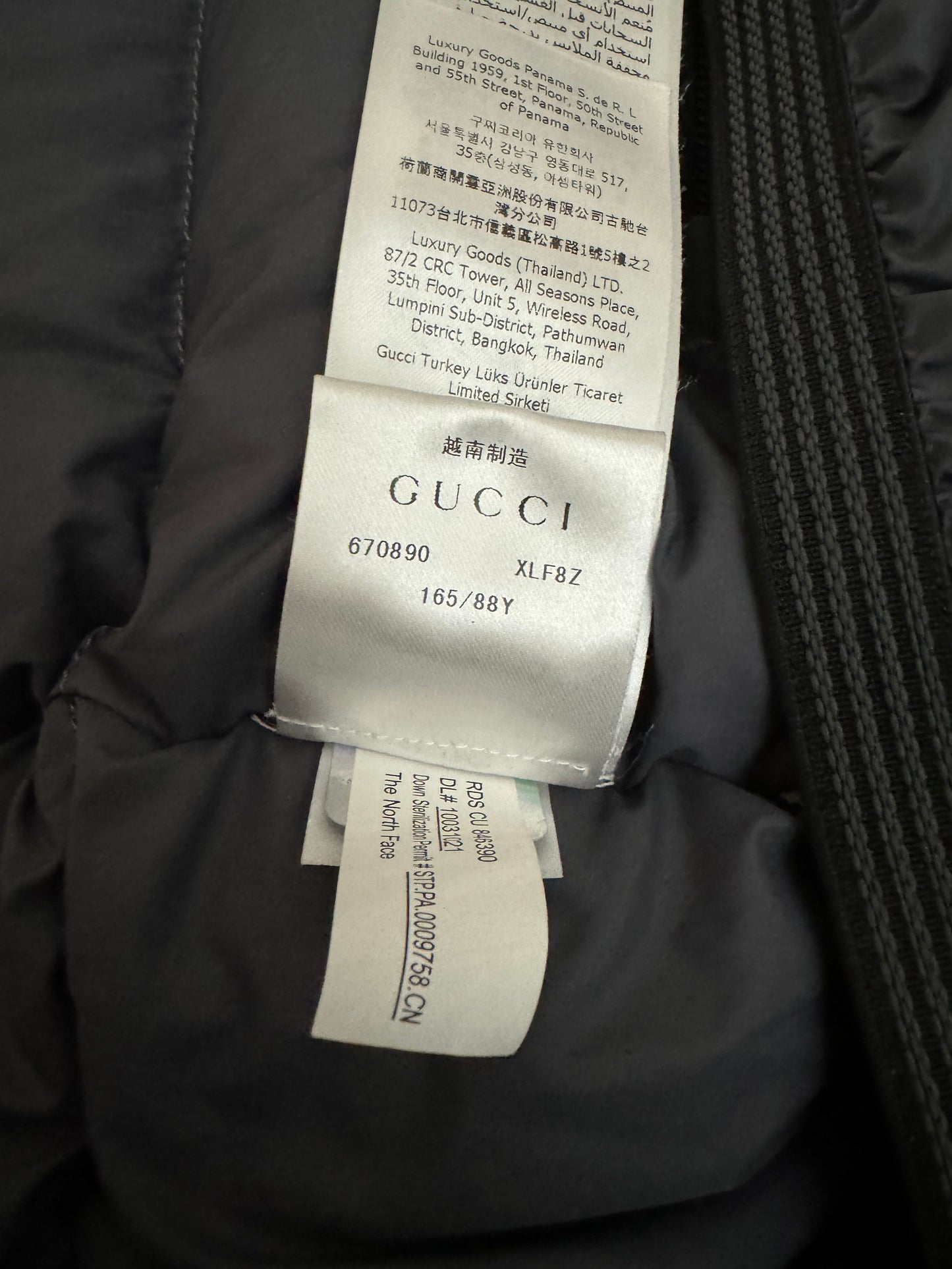 Gucci x TNF Parka