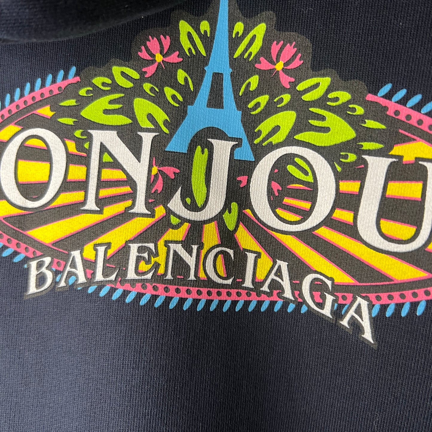 Balenciaga Bonjour hoodie