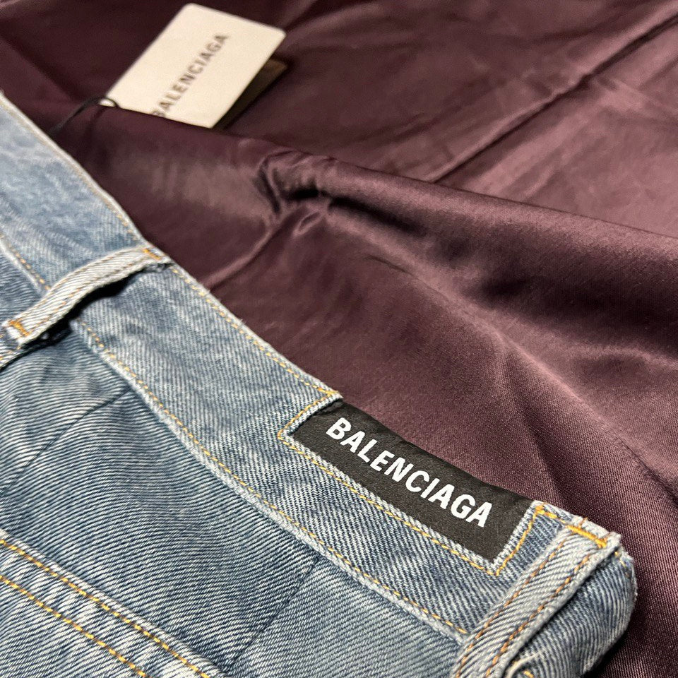 Gonna in Denim Balenciaga